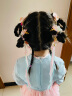 欧育儿童汉服女童连衣裙夏季薄款中国风表演服女孩礼物A103DX 160 实拍图