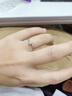 FR鉆石戒指女PT950鉑金結(jié)婚求婚真愛戒指一克拉婚戒七夕禮物 【鉑金】40分鉆IJ色/SI 曬單實(shí)拍圖