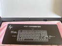 惠普（HP）GT87機械鍵盤(pán)無(wú)線(xiàn)有線(xiàn)藍牙三模gasket客制化 高配高顏值側刻電競游戲鍵盤(pán)辦公電腦平板 蘇梅紅側刻  碧玉軸 曬單實(shí)拍圖