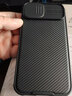 耐爾金（NILLKIN） 蘋果iPhone14/13手機殼 全包防摔滑蓋鏡頭創(chuàng)意保護套硅膠軟邊 黑鏡Pro-藍色 曬單實拍圖