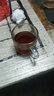 加厚玻璃花茶茶具帶把杯子透明單杯雙層隔熱品茗杯花茶杯玻璃茶杯品茗杯功夫小茶杯 小號帶把功夫茶杯（1個裝） 曬單實拍圖