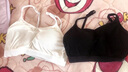 夢初美12-18歲內(nèi)衣女士文胸罩發(fā)育期棉質(zhì)初中生高中學(xué)生運(yùn)動(dòng)抹胸吊帶背 白色 M (建議80-120斤) 曬單實(shí)拍圖