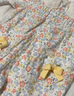 戴維貝拉（DAVE＆BELLA）童裝新生兒連體衣女寶寶爬服初生嬰兒衣服春秋2025新款嬰幼兒服裝 花朵印花【現(xiàn)貨】 73cm （建議身高66-73cm） 曬單實(shí)拍圖