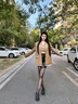 RE'VAN芮范【楊超越同款】2025春新品設(shè)計(jì)師美拉德西裝外套R(shí)M70101320 卡其色 S /36 曬單實(shí)拍圖