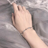 ALLOVE海洋之心純銀手鏈女手環(huán)時尚首飾教師節(jié)禮物送女老師老婆生日實用 曬單實拍圖
