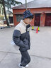 野外尋梅遮陽帽子男漁夫帽韓版防曬太陽帽子登山帽百搭防曬學(xué)生女盆帽草帽 雙面戴小帽沿（黑色） 雙面字母 均碼(55-58CM) 曬單實拍圖