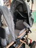 卡通雙胞胎嬰兒推車(chē)前后坐二胎雙人可坐躺輕便折疊兒童手推車(chē) 【旗艦款】金管 高低座 高級灰 曬單實(shí)拍圖
