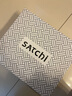 沙馳（SATCHI）女鞋靴子秋冬款小姨鞋后拉鏈圓頭粗跟靴子瘦瘦靴低跟平底時裝短靴 后拉練薄黑絨(10D19013R010) 38 曬單實拍圖