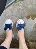 普戈斯2026春夏帆布新款女鞋淺口平底布鞋韓版一腳蹬懶人鞋學(xué)生女生單鞋 深藍色【帆布鞋女】 36 【標準尺碼】 曬單實(shí)拍圖