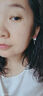 蘇十六999銀蝴蝶結(jié)螺絲耳鉤女七夕禮物小眾耳環(huán)2025新款高級(jí)感流蘇耳墜 【足銀】蝴蝶彎鉤耳墜一對(duì) 曬單實(shí)拍圖
