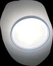 星澤興led吸頂燈臥室燈具客廳燈飾陽臺(tái)過道餐廳三防燈薄現(xiàn)代簡約照明燈 高亮無頻閃-24W-白光-Φ38cm 灰色邊框 曬單實(shí)拍圖