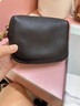 kt復古手工真皮零錢(qián)包牛皮簡(jiǎn)約女士鑰匙包多功能植鞣皮錢(qián)包男手拿包 黑色 頭層牛皮 曬單實(shí)拍圖