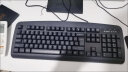 双飞燕（A4TECH）KB-8有线办公键盘鼠标套装USB电脑通用PS2圆口商务家用轻音防水套件 [KB-8+OP-520]键鼠套装USB接口 无光 实拍图