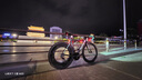 公路自行車(chē)700C碳纖維輪組TT/場(chǎng)地碟剎/圈剎碳刀輪組120小封閉 120框高TT/場(chǎng)地圈剎一對(duì) 曬單實(shí)拍圖