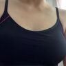 俞兆林2件美背內(nèi)衣女無(wú)鋼圈胸罩防走光少女文胸打底吊帶背心一體式抹胸 509一字領(lǐng)短款（2件黑色） 均碼 （80-130斤） 曬單實(shí)拍圖