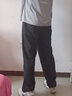 衣品天成天絲萊賽爾休閑褲男士褲子夏季薄款系帶美式高街闊腿直筒冰絲褲 曬單實(shí)拍圖