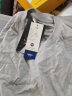 NASA GISS重磅260g纯棉短袖t恤男纯色圆领厚实不透纯白打底衫男女体恤上衣 麻灰 L体重130-150斤 实拍图