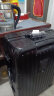海澜之家（HLA）行李箱男女学生铝框拉杆箱旅行密码托运皮箱 曜石黑26英寸 晒单实拍图