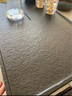 石間說 天然烏金石茶盤家用客廳石頭茶臺(tái)大號(hào)簡(jiǎn)約功夫茶具托盤茶道創(chuàng)意 90CM-45CM-3CM 曬單實(shí)拍圖