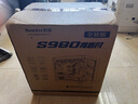 航嘉（Huntkey）S980龍卷風(fēng)全景版  360機箱無(wú)立柱海景房  S970暴風(fēng)雪冰刃版電腦主機機箱（支持ATX主板/360水冷） S980龍卷風(fēng)黑色 機箱+850W電源+ARGB風(fēng)扇*7 曬單實(shí)拍圖