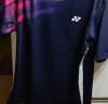 YONEX刺绣款尤尼克斯yy羽毛球服速干透气俱乐部团购套装比赛团队110498 男 110498 深蓝019 XL 实拍图