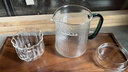 樸原良品 耐熱玻璃品茗杯 主人杯家用功夫茶具茶杯透明小杯子手工茶道配件 海棠品茗主人杯 曬單實(shí)拍圖