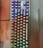 惠普（HP） K10G有线机械键盘 网吧电竞游戏 104键发光全尺寸背光机械键盘自定义宏功能办公键盘 K10G混光青轴 + G160 套装 实拍图