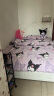 林笙月 儿童床男孩女孩 实木床美式双人床韩式主卧室公主床青少年欧式床 单床 1.35米*2.0米 实拍图