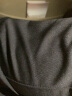花花公子（PLAYBOY）休闲裤男薄款商务休闲直筒西装裤弹力男装长裤子 黑色薄款 29 实拍图