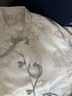 川朗新中式盤扣印花外套女2025春秋季新款女士裝小個子氣質(zhì)風(fēng)短款上衣 綠色 L （110斤-125斤） 曬單實(shí)拍圖