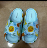 B.Duck小黃鴨童鞋兒童拖鞋卡通一字拖男女童寶寶家居涼拖鞋5908藍色26 曬單實(shí)拍圖