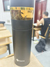 德國水莫停智能保溫杯 LED顯溫 茶水分離杯 泡茶杯 水杯男女士杯子免費刻字大容量長(cháng)效保溫460ml 【智能顯溫+316不銹鋼無(wú)縫內膽+禮盒包裝】雅黑金 曬單實(shí)拍圖
