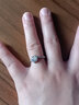 詩(shī)美洛莫桑鉆戒指女閉口一克拉六爪純銀戒指結求婚情侶戒指送愛(ài)人禮物 1克拉扭壁六爪銀戒指 10# 曬單實(shí)拍圖