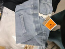 至唯牛仔褲男夏季美式復古寬松闊腿直筒褲潮流牌vibe高街春秋休閑長(cháng)褲 BD-KK96淺藍色 M【推薦105-125斤】 曬單實(shí)拍圖