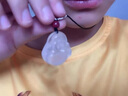 晟迅瑪瑙吊墜彌勒佛公觀(guān)音項鏈保平安中式男女情侶高冰透掛件掛繩禮物 佛公小(28MM*26MM) 曬單實(shí)拍圖