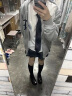 HARUTAHaruta4900日系学生中粗跟圆头英伦风单鞋小皮鞋JK制服鞋乐福鞋女 棕色 35 实拍图