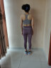 徽昂瑜伽服套装女拼色速干衣健身训练运动套装春夏背心文胸长裤紫M 实拍图