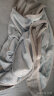 网易严选 毛毯盖毯 法兰绒撸猫毯 办公居家空调毯 海洋蓝灰150*200cm 实拍图