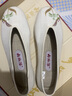 內(nèi)聯(lián)升 X如懿傳IP同款布鞋手工千層底布鞋女繡花意歡套腳古裝百搭RY8226 米色 34 曬單實拍圖