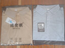 美羅邦（Meloban）夏季短袖t恤男士翻領(lǐng)百搭有領(lǐng)polo衫修身保羅衫衣服男裝 夏裝帶領(lǐng) 淺灰色+卡其【2件裝】夠穿一夏季 4XL 【建議穿160-175斤】 曬單實(shí)拍圖