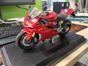 辰望良品 1:12杜卡迪1199 機車(chē)模型仿真摩托車(chē)收藏創(chuàng  )意擺件生日禮物送男生 杜卡迪1199+透明展示盒 曬單實(shí)拍圖