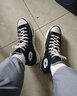 匡威（Converse）官方Chuck 70 Plus男女解構(gòu)高幫運動鞋黑色A00916C A00916C 42.5 曬單實拍圖