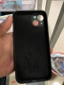 京东京造 苹果14Plus手机壳 iPhone 14 plus保护套液态硅胶镜头精孔防滑防摔不沾指纹全包6.7英寸 黑色 实拍图