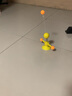 咪貝萌小貓玩具吸盤逗貓棒啃咬自動(dòng)逗貓神器旋轉(zhuǎn)風(fēng)車幼貓咪自嗨解悶用品 彈簧人貓玩具 均碼 曬單實(shí)拍圖