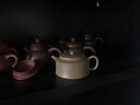 百年利永 紫砂壺茶壺全手工名家泡茶壺宜興紫砂功夫茶具禮品  周韻 220cc 老段泥 220ml 曬單實(shí)拍圖