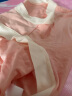 猫人孕妇内裤女莫代尔蚕丝抗菌怀孕期专用孕早中晚期高腰托腹大码短裤 A组：蜜桃+粉色+紫色 M（适合80-105斤） 实拍图