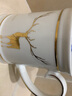 承瑞 陶瓷漱口杯套裝牙杯洗漱杯歐式衛浴五件套牙刷杯牙具衛生間浴室用品 漱口杯 曬單實(shí)拍圖