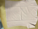 艾路丝婷夏装新款T恤女短袖上衣韩版修身体恤TX3560 白色V领 XXXL 实拍图