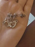 洛河 585紫金色項(xiàng)鏈女款 玫瑰金 彩金項(xiàng)鏈 項(xiàng)鏈吊墜鎖七夕情人節(jié)禮物 愛心項(xiàng)鏈 曬單實(shí)拍圖