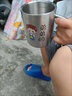 暢印304不銹鋼馬克杯帶蓋幼兒園兒童口杯雙層保溫杯可愛(ài)卡通親子杯 300ml弟弟的 304材質(zhì) 親子杯300ml帶蓋 曬單實(shí)拍圖